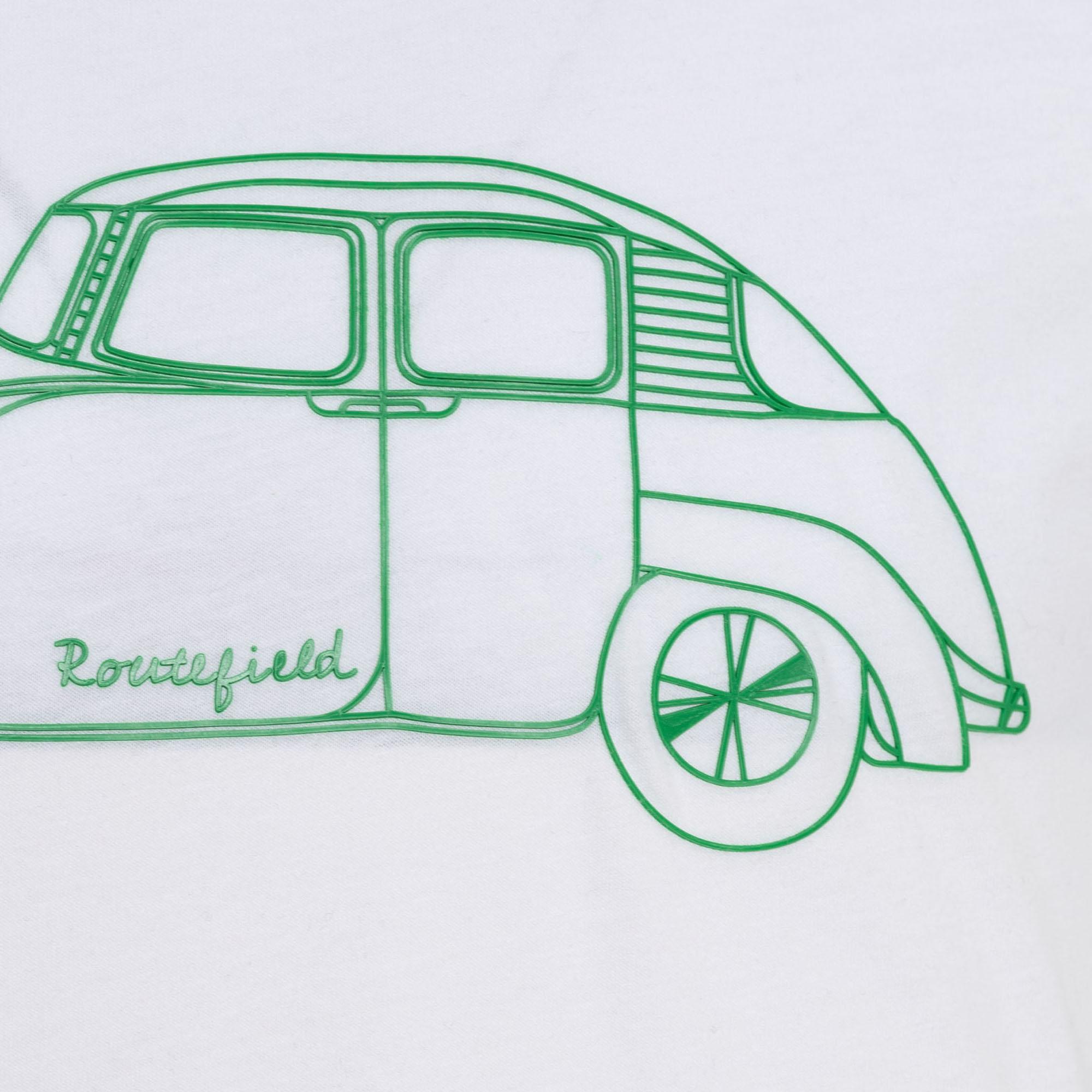 Routefield Truth Erkek Beyaz Tişört