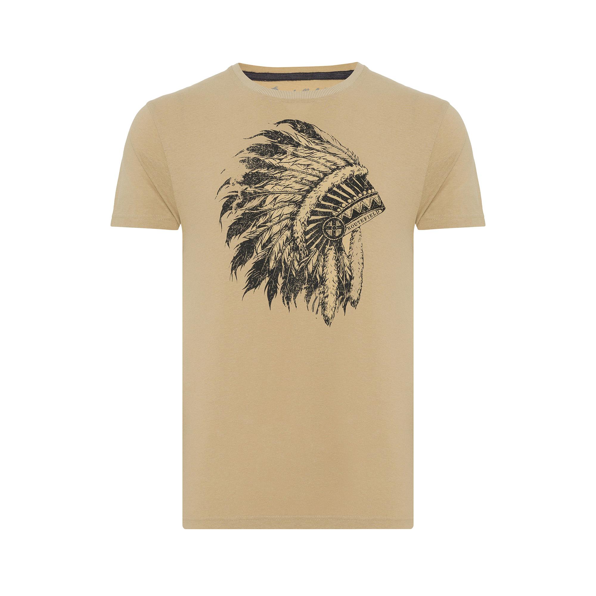 Routefield Tead Erkek Kahverengi Tişört