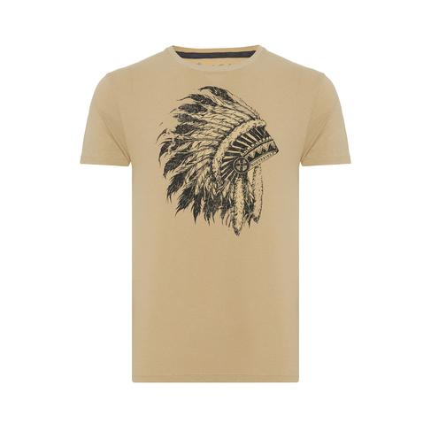  Routefield Tead Erkek Kahverengi Tişört