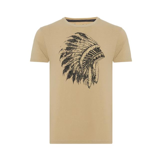  Routefield Tead Erkek Kahverengi Tişört