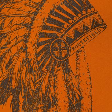  Routefield Tead Erkek Turuncu Tişört