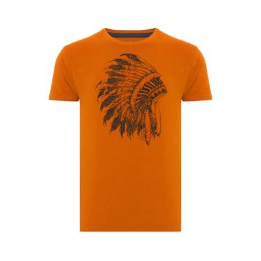  Routefield Tead Erkek Turuncu Tişört