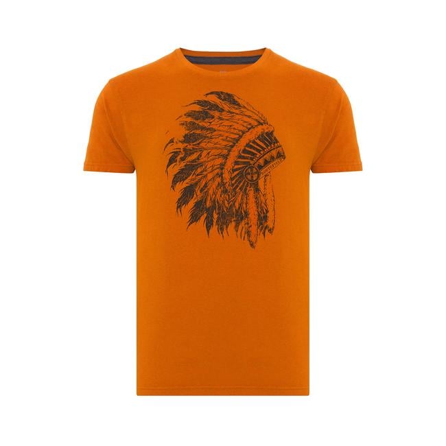  Routefield Tead Erkek Turuncu Tişört