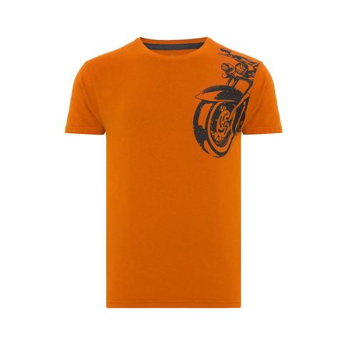  Routefield Tuning Erkek Turuncu Tişört