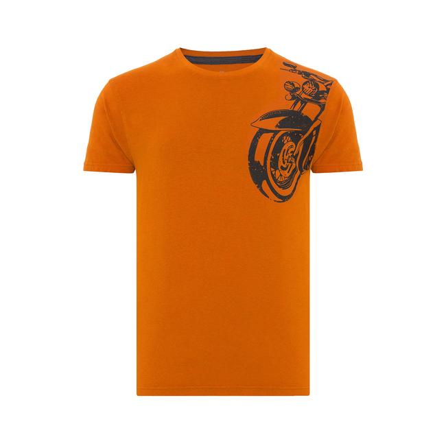  Routefield Tuning Erkek Turuncu Tişört