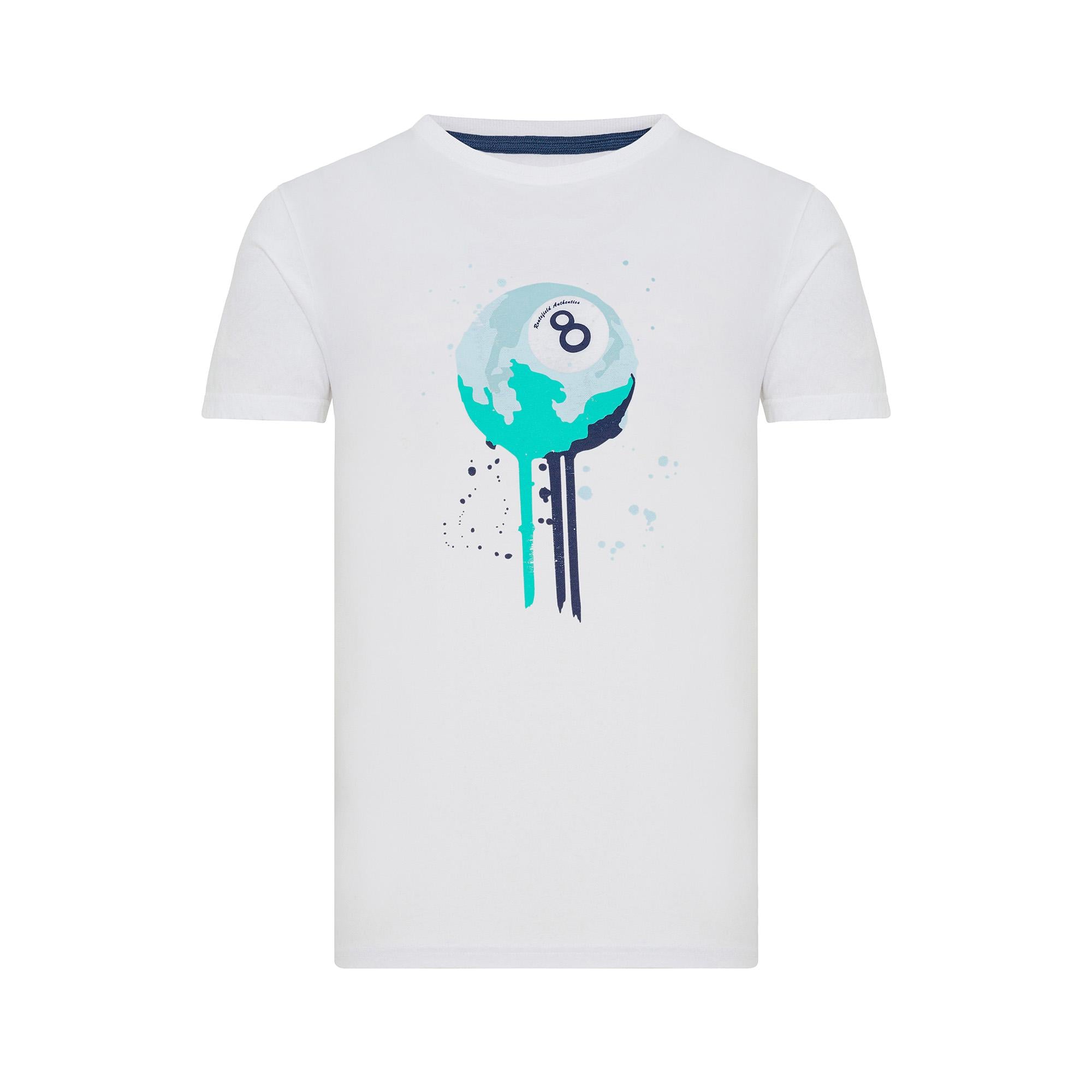 Routefield Trick Erkek Beyaz Tişört