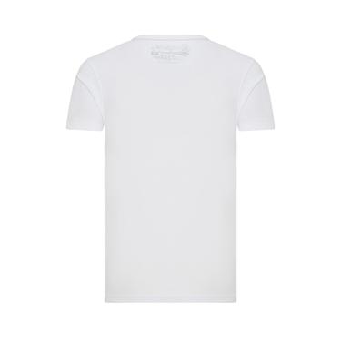  Routefield Trick Erkek Beyaz Tişört