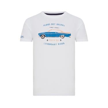  Routefield Thru Erkek Beyaz Tişört