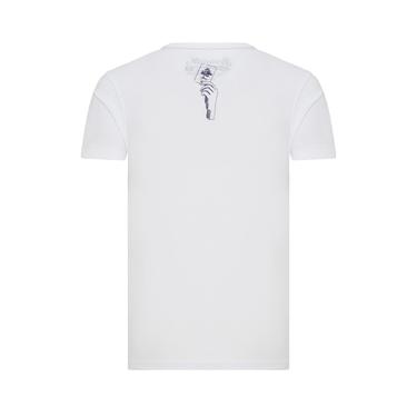  Routefield Ted Erkek Beyaz Tişört