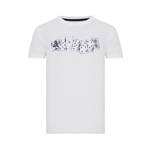  Routefield Ted Erkek Beyaz Tişört