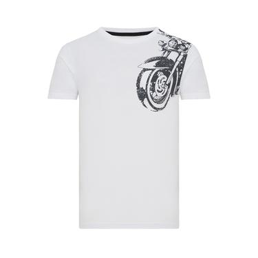  Routefield Tuning Erkek Beyaz Tişört