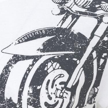  Routefield Tuning Erkek Beyaz Tişört