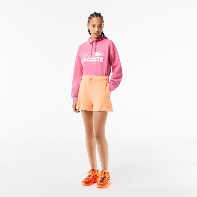  Kadın Organik Pamuk Turuncu Şort