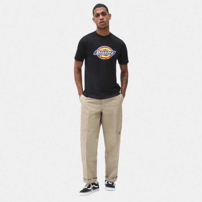  Dickies İcon Logo Erkek Siyah T-Shirt