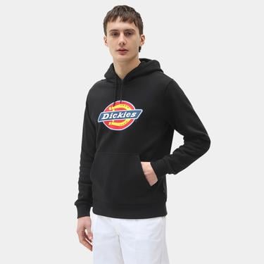  Dickies İcon Logo Erkek Siyah Sweatshirt