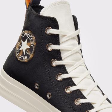  Converse Chuck Taylor All Star Lift Platform Tortoise Kadın Siyah Sneaker