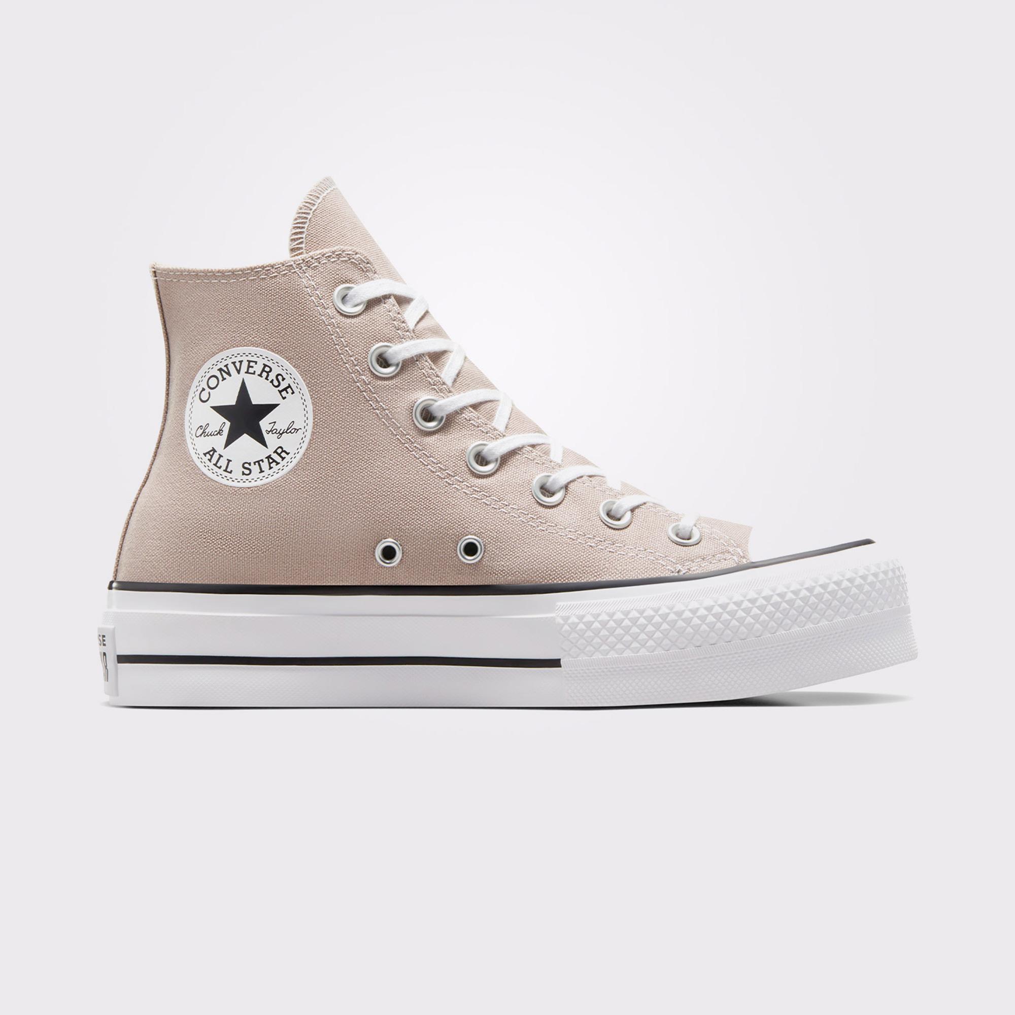 Converse Chuck Taylor All Star Lift Platform Seasonal Color Kadın Gri Sneaker
