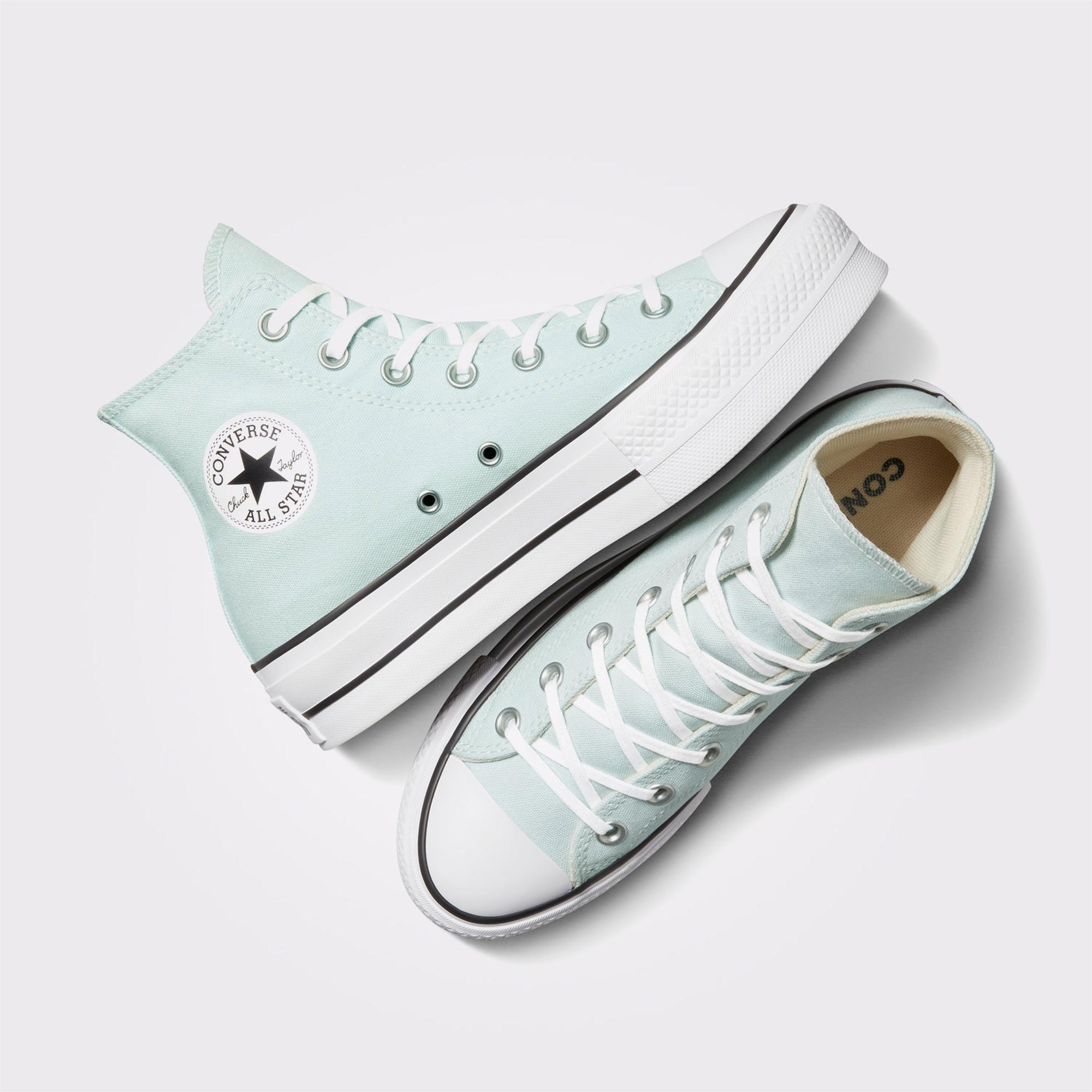 Converse Chuck Taylor All Star Lift Platform Seasonal Color Kadın Mavi Sneaker