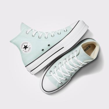  Converse Chuck Taylor All Star Lift Platform Seasonal Color Kadın Mavi Sneaker