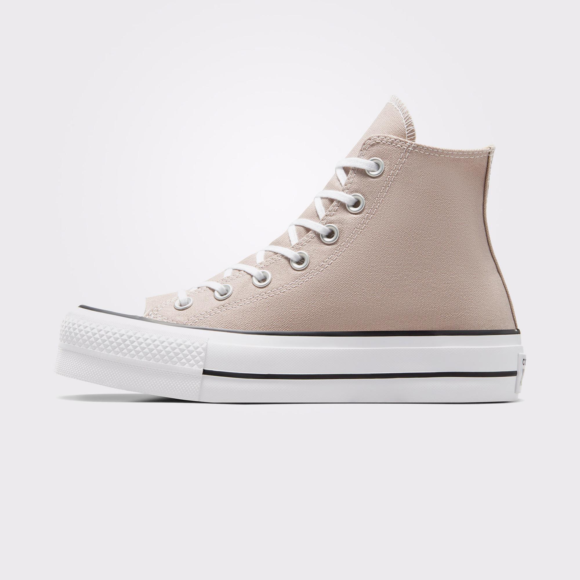 Converse Chuck Taylor All Star Lift Platform Seasonal Color Kadın Gri Sneaker