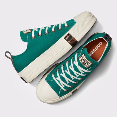  Converse Chuck Taylor All Star Lift Platform Tortoise Kadın Yeşil Sneaker