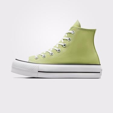  Converse Chuck Taylor All Star Lift Platform Seasonal Color Kadın Yeşil Sneaker