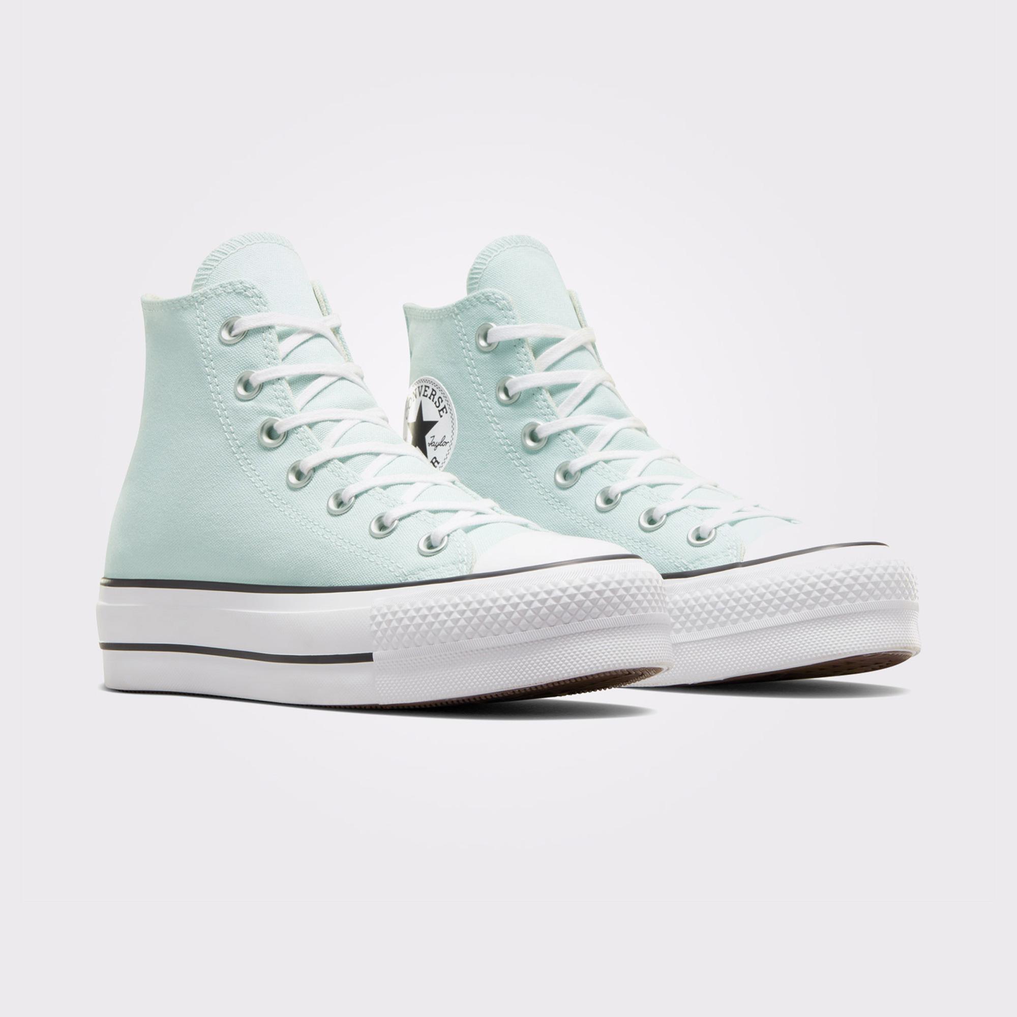 Converse Chuck Taylor All Star Lift Platform Seasonal Color Kadın Mavi Sneaker