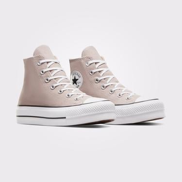  Converse Chuck Taylor All Star Lift Platform Seasonal Color Kadın Gri Sneaker