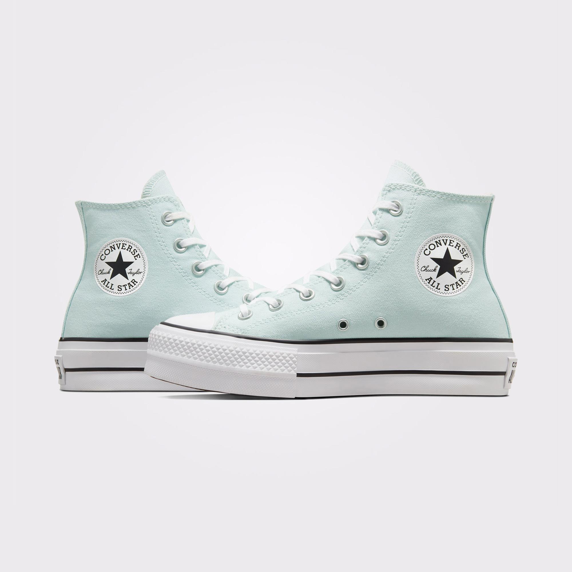 Converse Chuck Taylor All Star Lift Platform Seasonal Color Kadın Mavi Sneaker