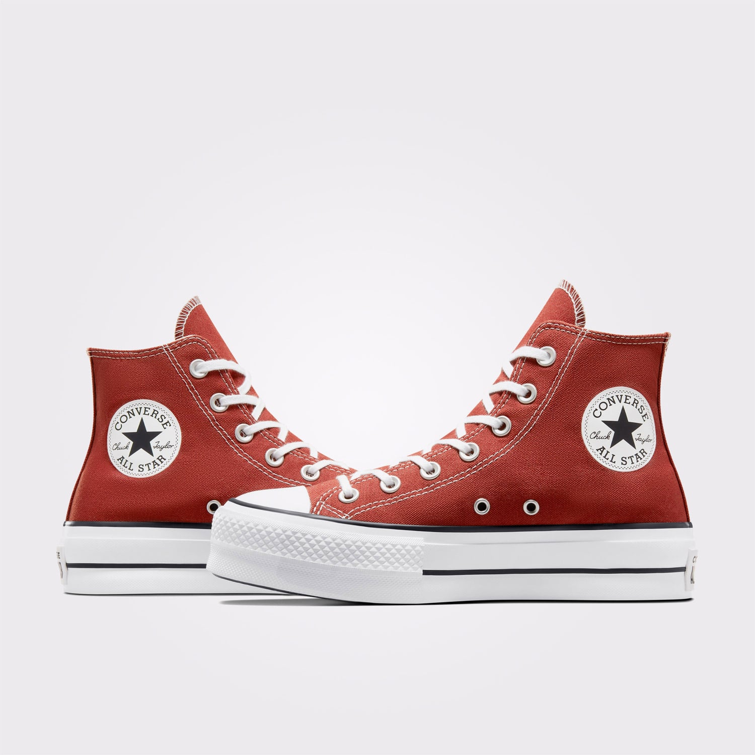 Converse Converse Chuck Taylor All Star Lift Platform Seasonal Color Kadın Kırmızı Sneaker FashFed'de! Kırmızı - 8. görsel