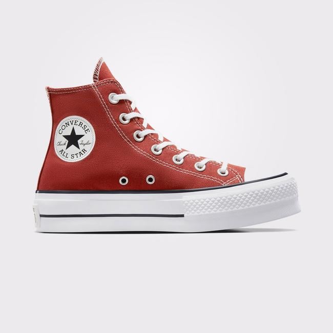  Converse Chuck Taylor All Star Lift Platform Seasonal Color Kadın Kırmızı Sneaker