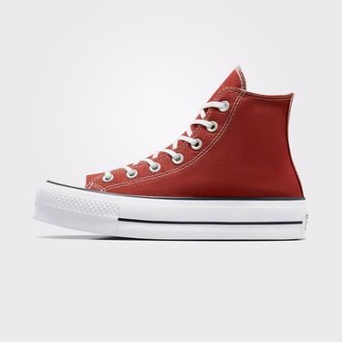  Converse Chuck Taylor All Star Lift Platform Seasonal Color Kadın Kırmızı Sneaker