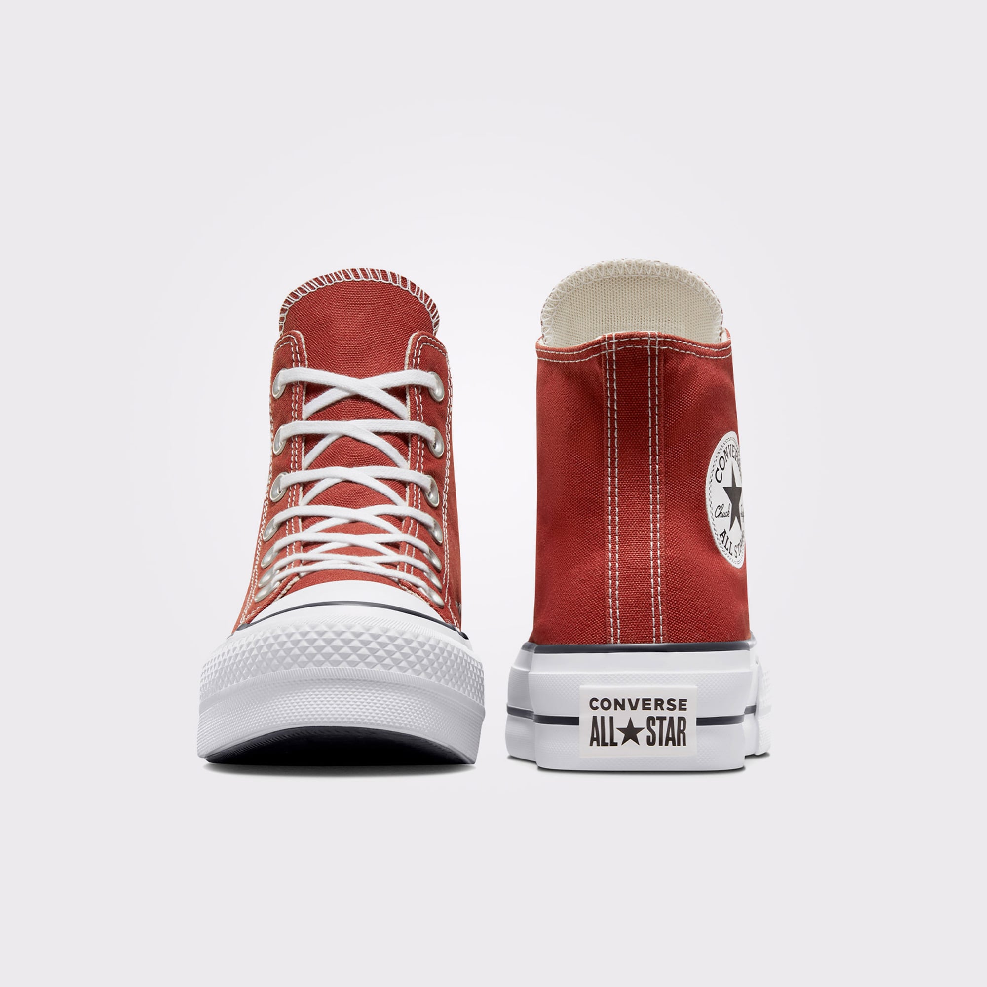 Converse Converse Chuck Taylor All Star Lift Platform Seasonal Color Kadın Kırmızı Sneaker FashFed'de! Kırmızı - 3. görsel