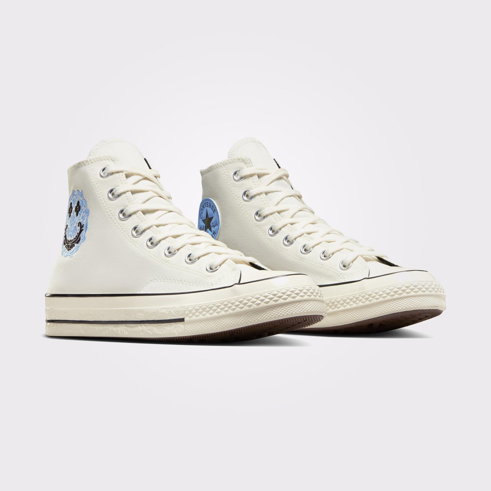 Converse Chuck 70 Vintage Floral Unisex Krem Sneaker