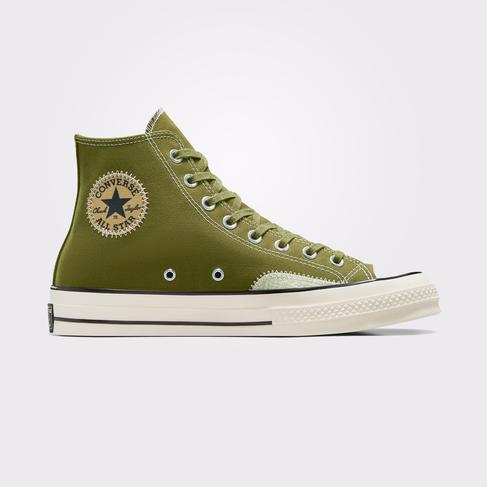  Converse Chuck 70 Crafted Ollie Patch Unisex Yeşil Sneaker
