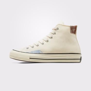  Converse Chuck 70 Crafted Ollie Patch Unisex Krem Sneaker