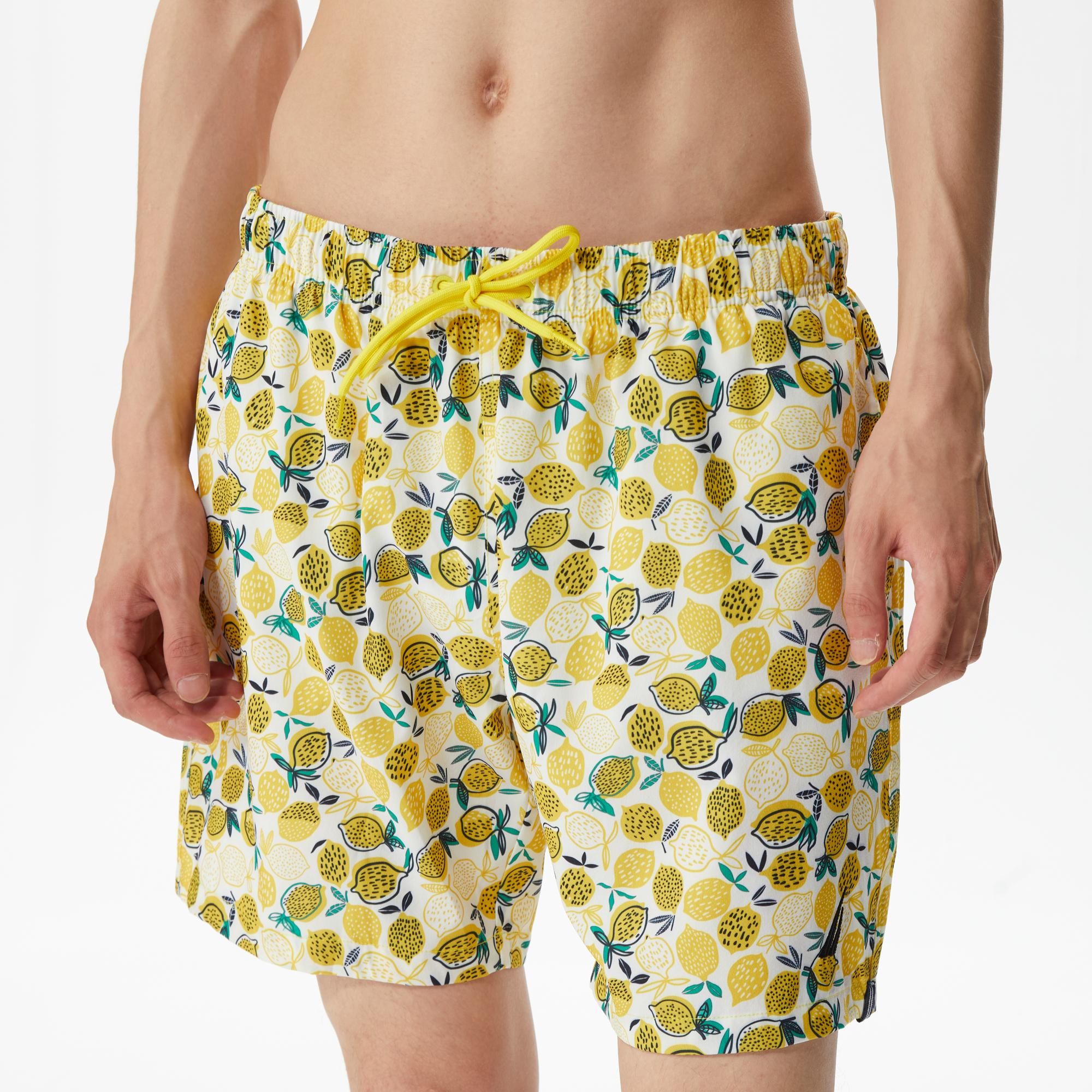 Nautica Classic Erkek Sarı Deniz Şortu