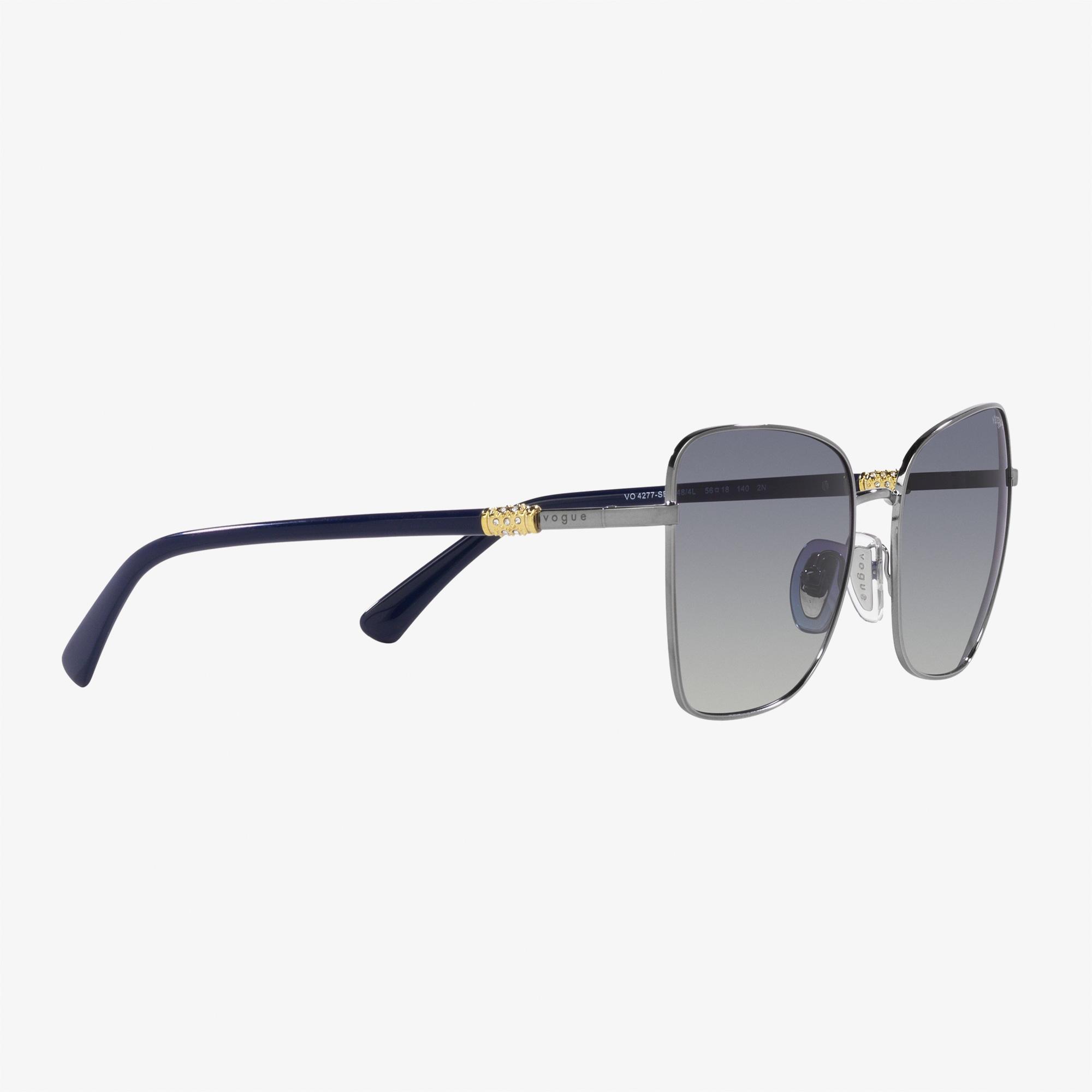 Vogue Metal Kadın Gri Güneş Gözlüğü
