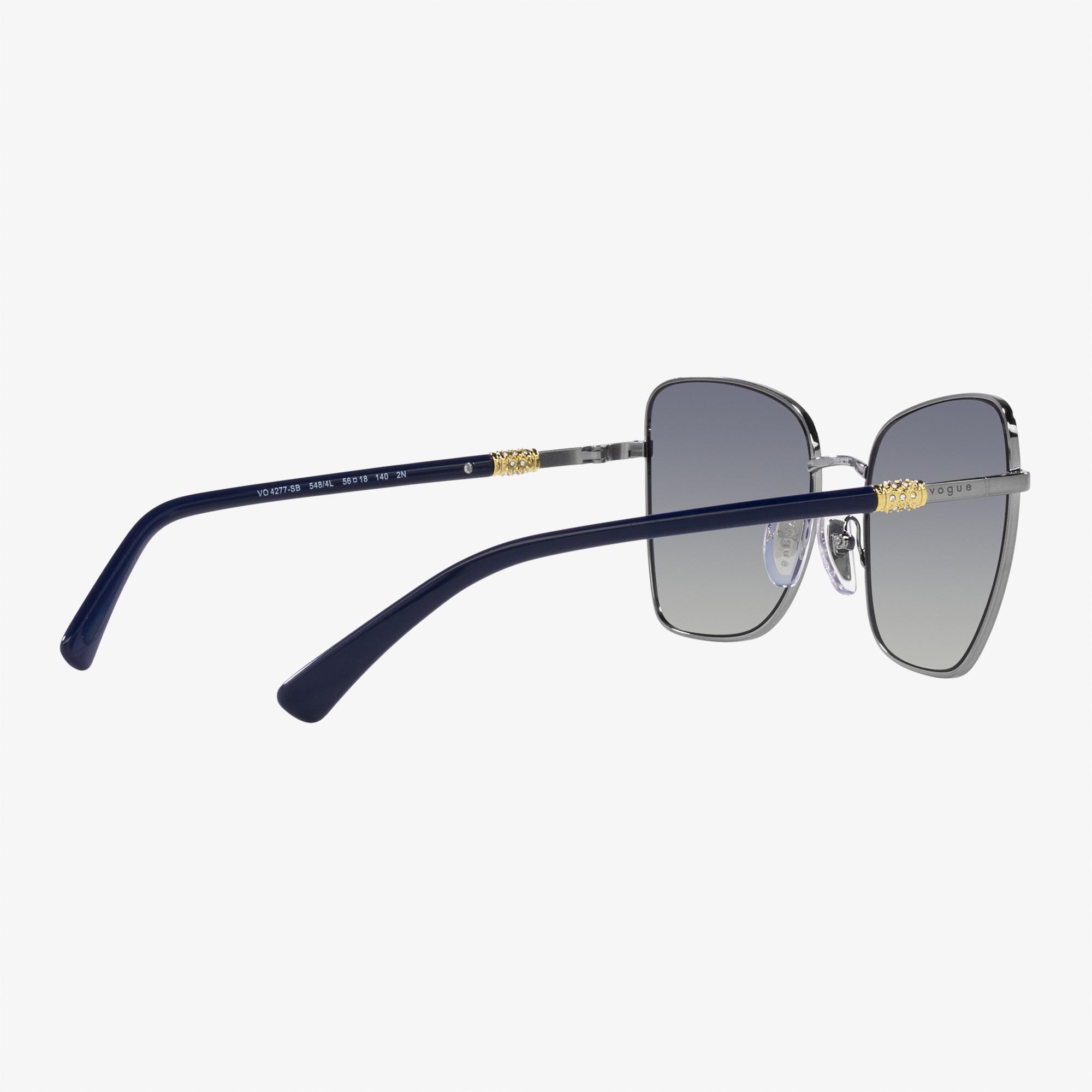 Vogue Metal Kadın Gri Güneş Gözlüğü