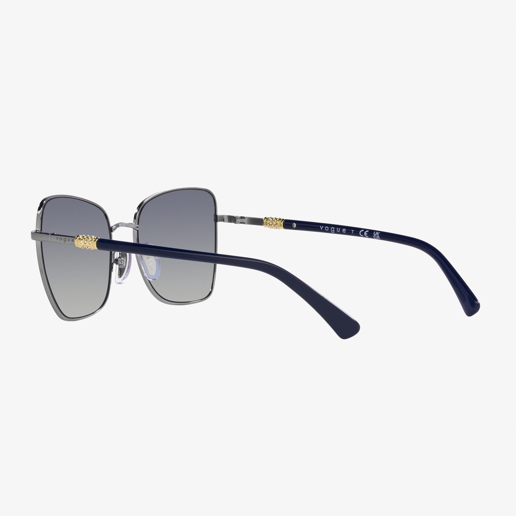 Vogue Metal Kadın Gri Güneş Gözlüğü