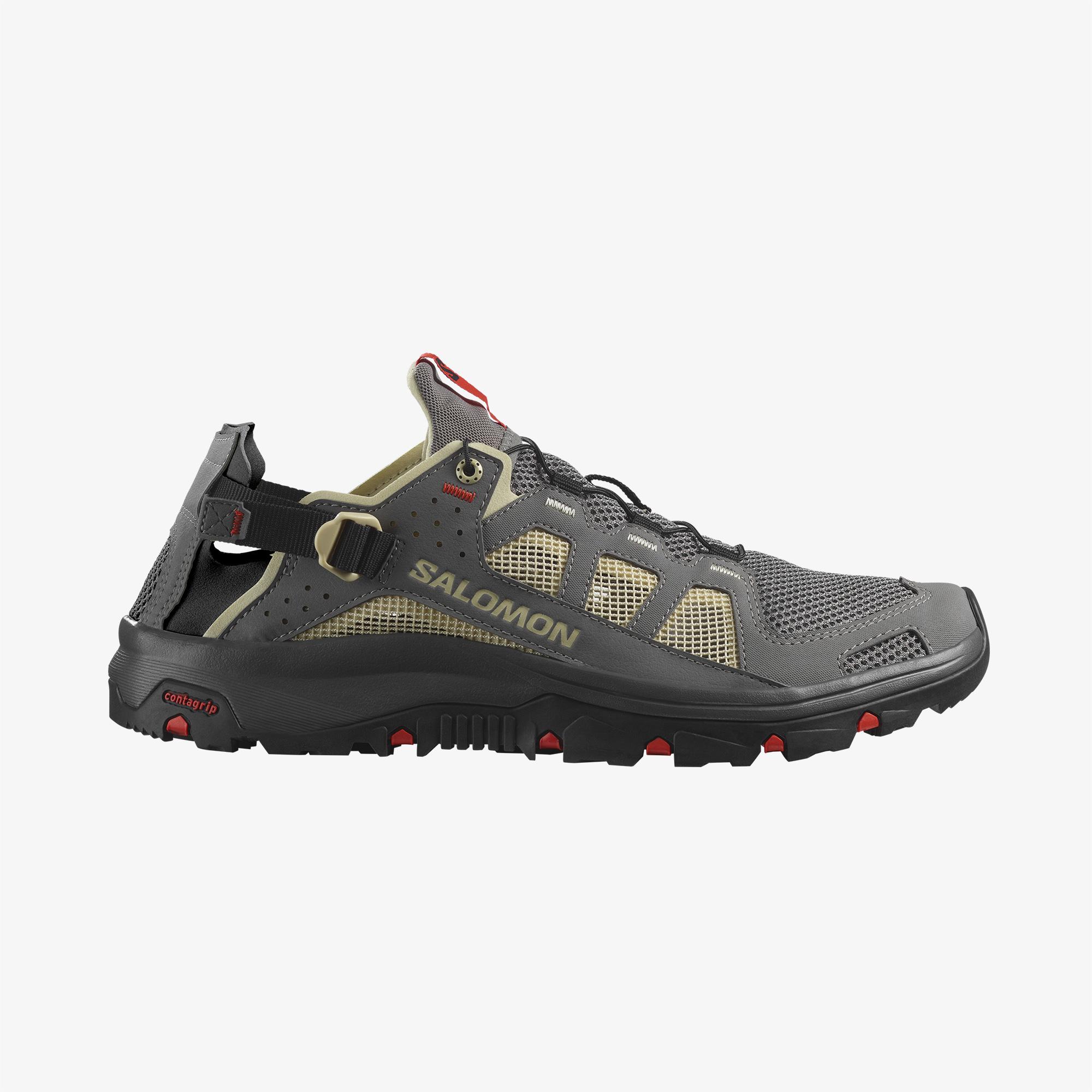Salomon Techamphibian 5 Unisex Gri Outdoor Sandalet