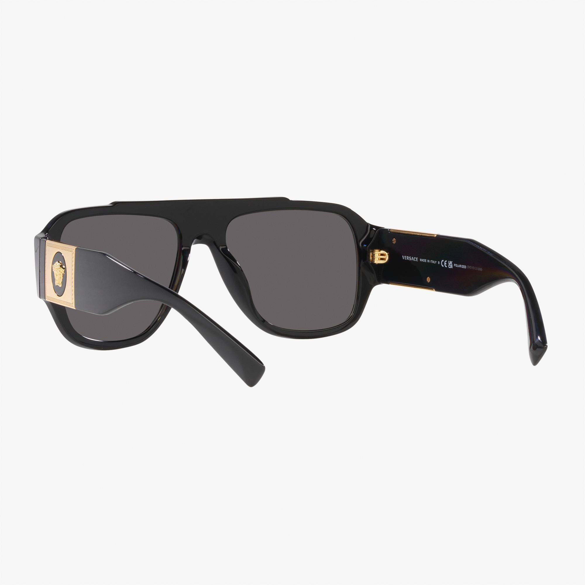 Versace Acetate Erkek Siyah Güneş Gözlüğü