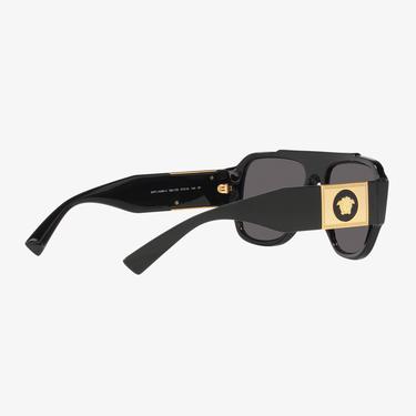  Versace Acetate Erkek Siyah Güneş Gözlüğü