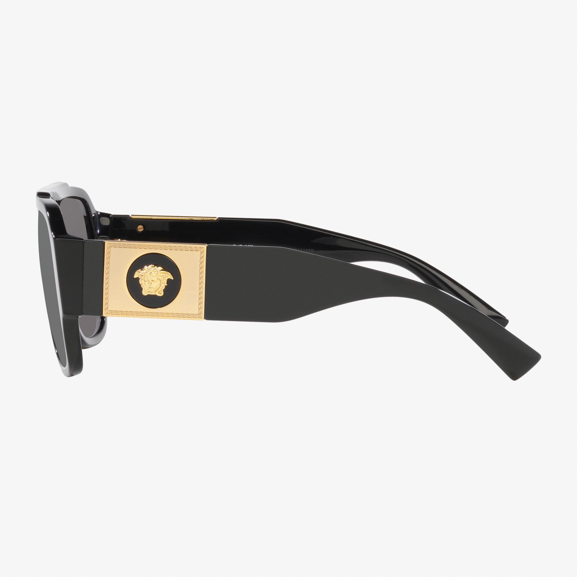 Versace Acetate Erkek Siyah Güneş Gözlüğü