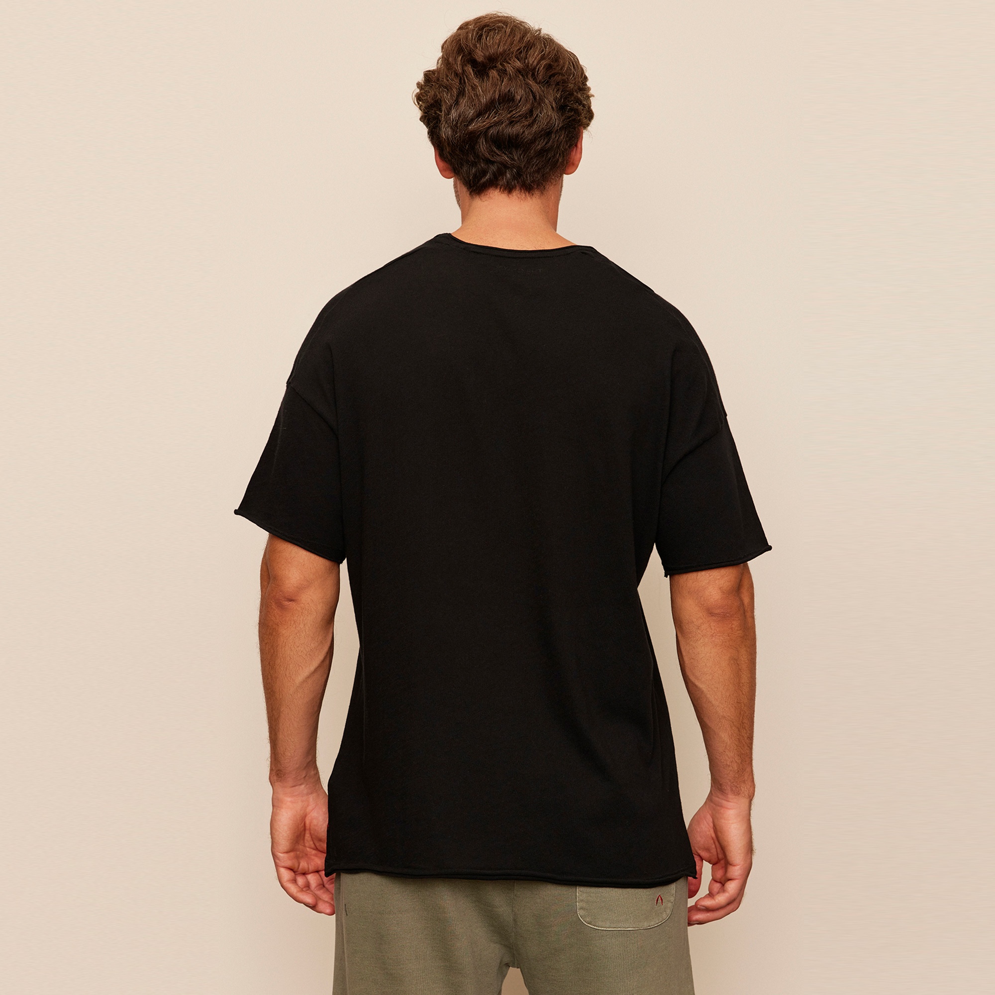 The Stay Line Lonzo Erkek Siyah T-Shirt