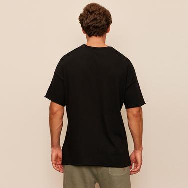  The Stay Line Lonzo Erkek Siyah T-Shirt