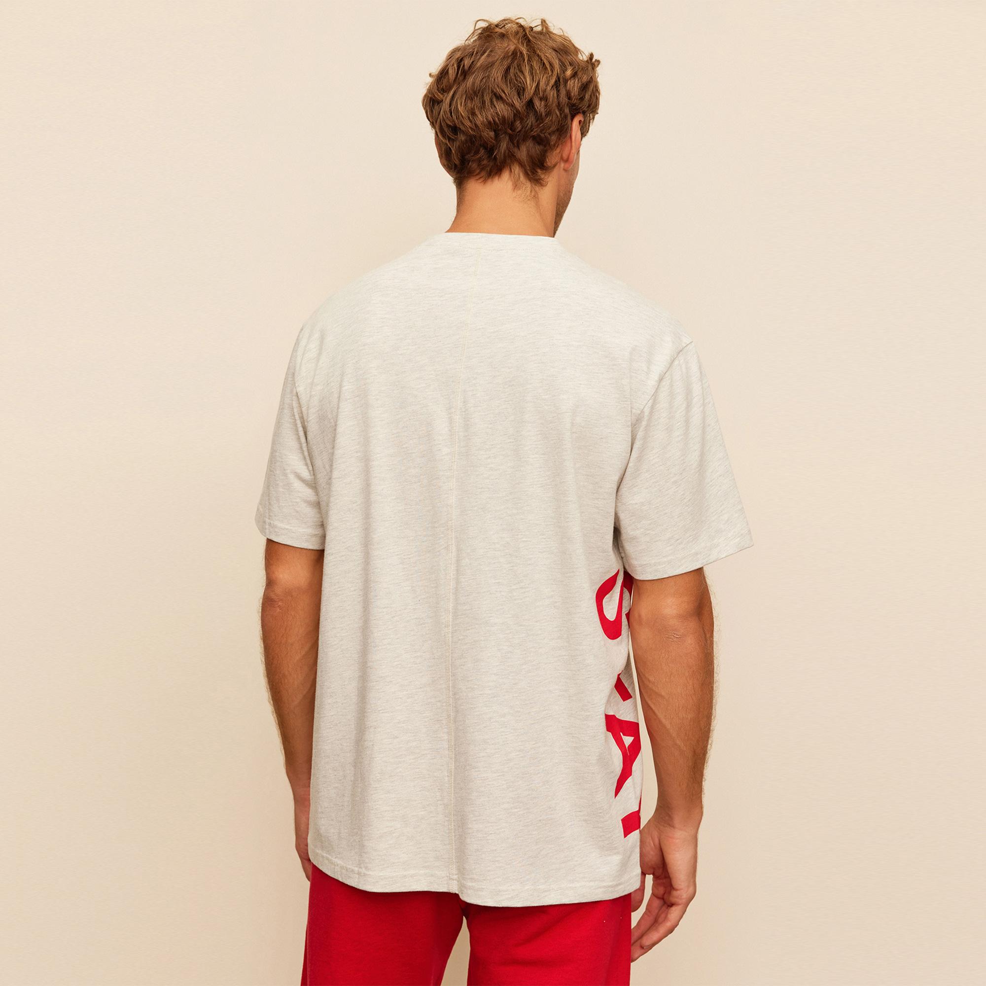 The Stay Line Soley Unisex Bej T-Shirt