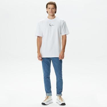  Karl Kani Small Signature Erkek Beyaz T-Shirt