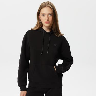  Guess Brenda Kadın Siyah Sweatshirt