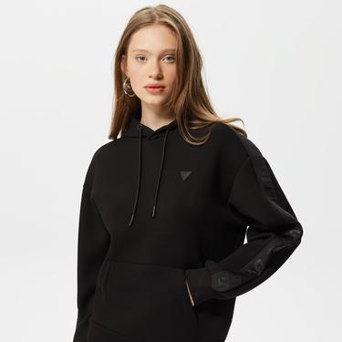  Guess Brenda Kadın Siyah Sweatshirt